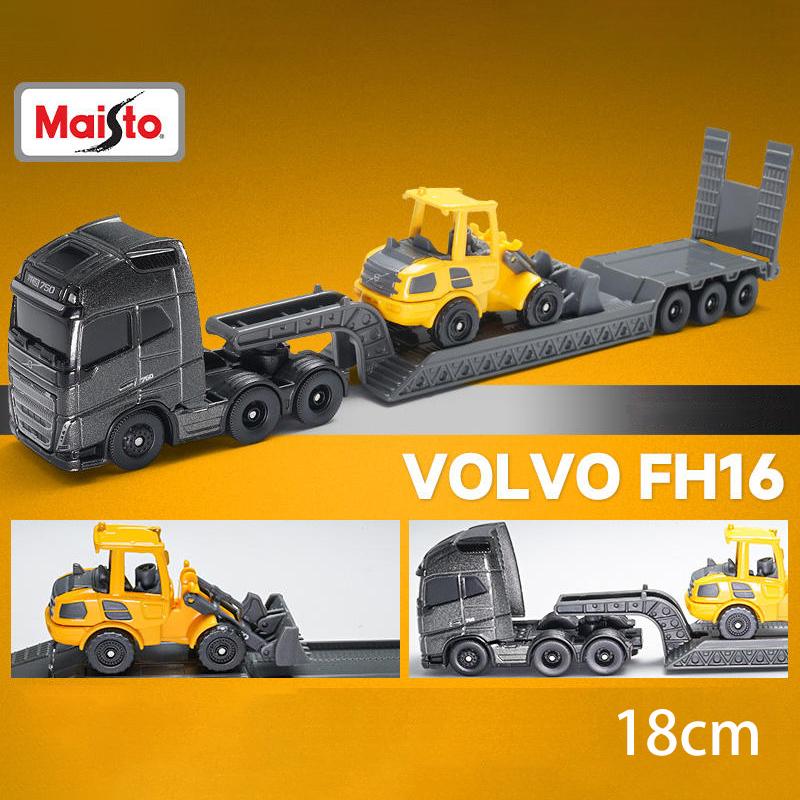 Maisto VOLVO FH16 770S Trailer Truck Alloy Car Diecasts & Toy Vehicles Car Model Miniature Scale Model Car Toys For Children