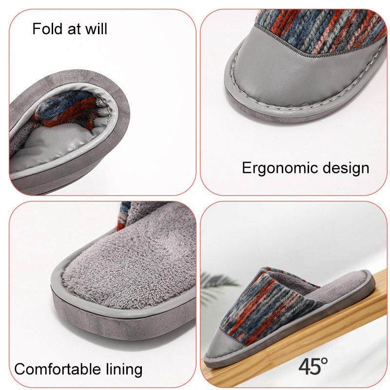 Модные зимние мужские тапочки — фото 5