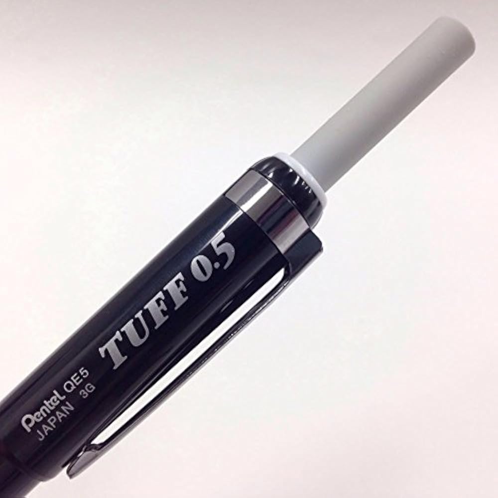 Pentel Mechanical Pencil Tough XQE5-A 0.5 Black 5pcs