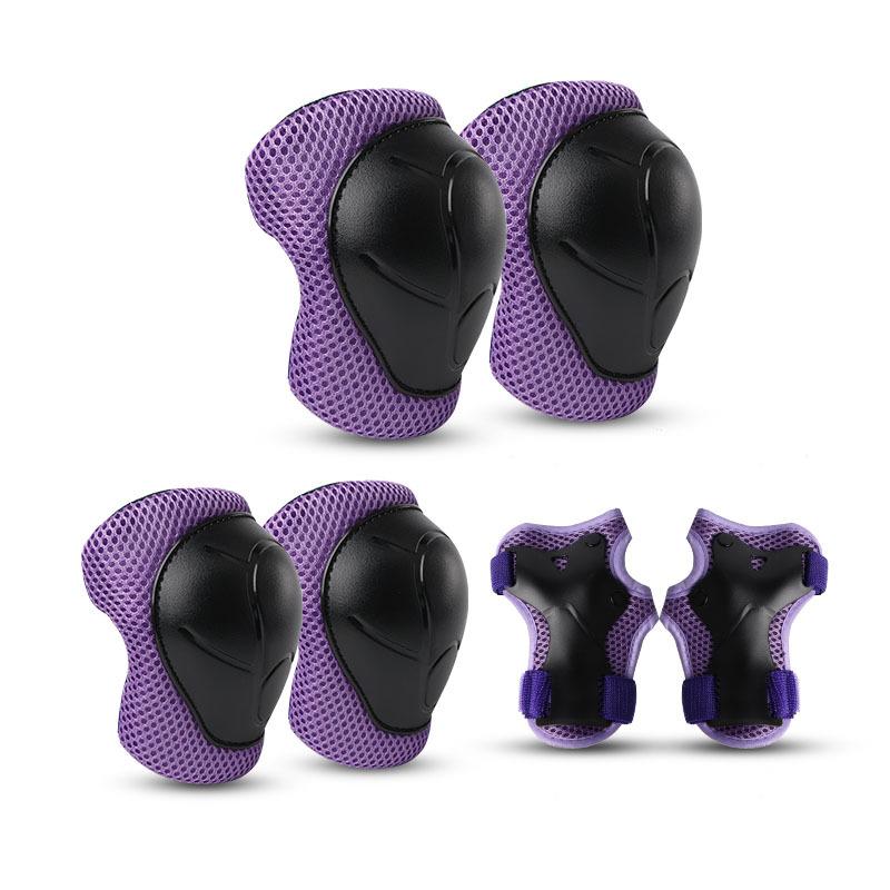 Children's Roller Skating Protective Gear Set Balance Car Skateboard Palm Pads Skating Knee Pads Elbow Pads Bicycle Seven-piece Hard Hat