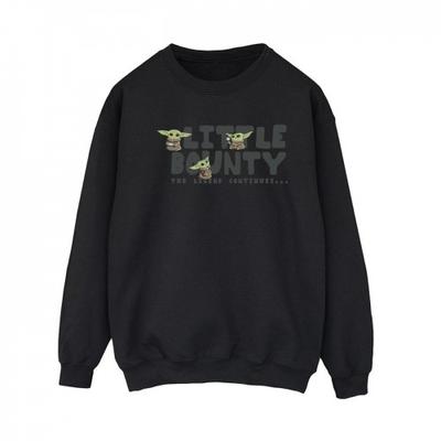 Star Wars The Mandalorian Womens/Ladies Little Bounty Hunter Sweatshirt