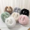 Foldable Women Men Ear Warmer Comfortable Plush Ear Covers Fluffy Earflaps  for Cold Weather