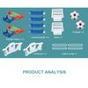 Tabletop Football Games Soccer Board Game Indoor Portable Sports Table Board for Kids and Family