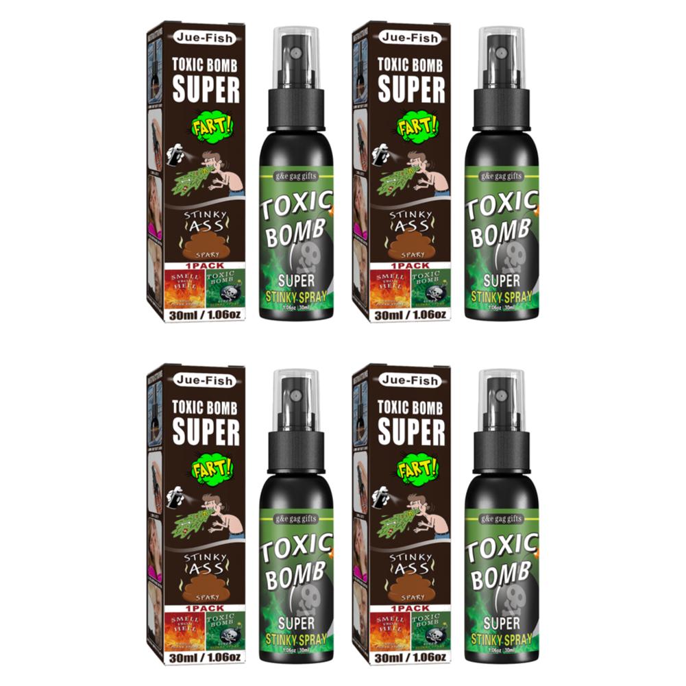 180-30ml Liquid Fart Gag Prank Joke Spray Can Stink Bomb Smelly Stinky Gags Fart Spray Extra Strong Stink Prank Novel Funny Toys