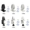 Multifunctional Office Desk Baffle Clip Black White Silver Privacy Screen Clip  Home Office