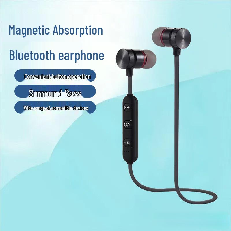 Wireless Mini Magnetic Bluetooth Earbuds: High-Fidelity, Long Battery Life, In-Ear Sport Design