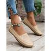 Solid-color retro women's flat loafers are trendy, comfortable and low-heeled