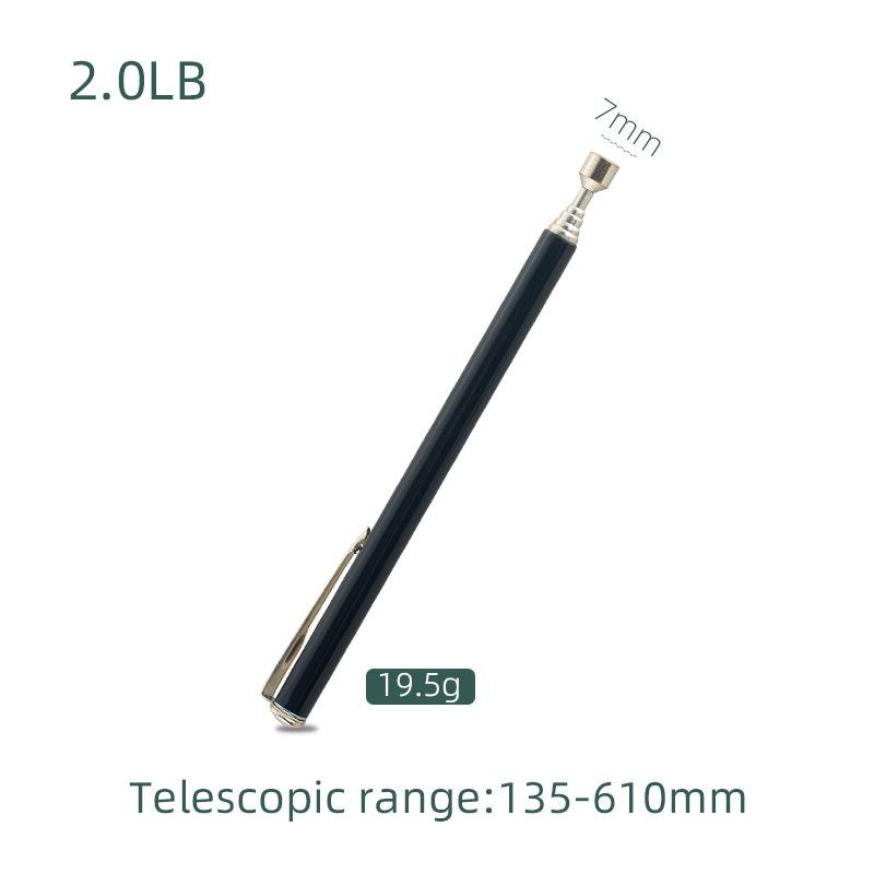 Magnetic Pickup Tool Kit with Telescopic Extension, Mirrors, Flashlight, and Storage Bag