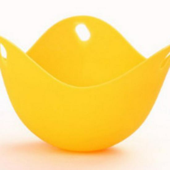 Strumento per cuocere e cuocere a vapore le uova in silicone