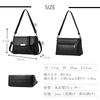 [SHARE ITEMS] Women's Durable Shoulder Bag, Crossbody or Over-the-Shoulder, 2-Way, Multiple Pockets, Stylish PU Leather Bag, Elegant for Everyday Use