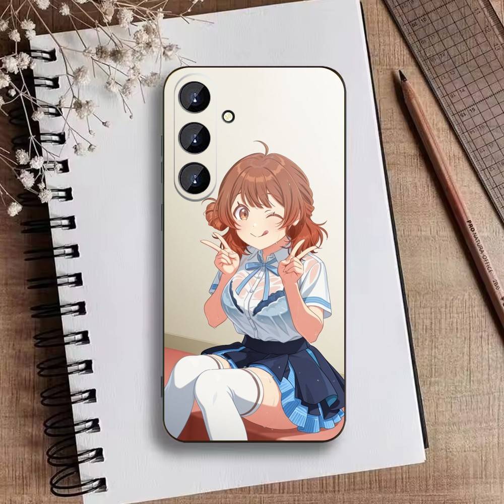 Love Live Nakasu Kasumi Phone Case For Samsung Galaxy A73,21,22,32,71,53,52,51,80,5G Soft Black Cover