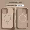 New Gold Liquid Silicone Magsafe Case For iPhone 16 14 15 Plus 13 12 11 16 Pro Max Magnetic Wireless Charge Protector Soft Cover