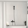Shower Head Set Black G 1 2 Inch