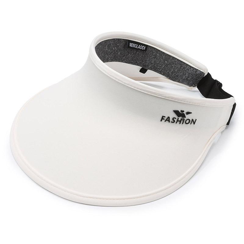 

Letters Fashion Summer Female Hats Outdoors Sport Sun Breathables Protection білий