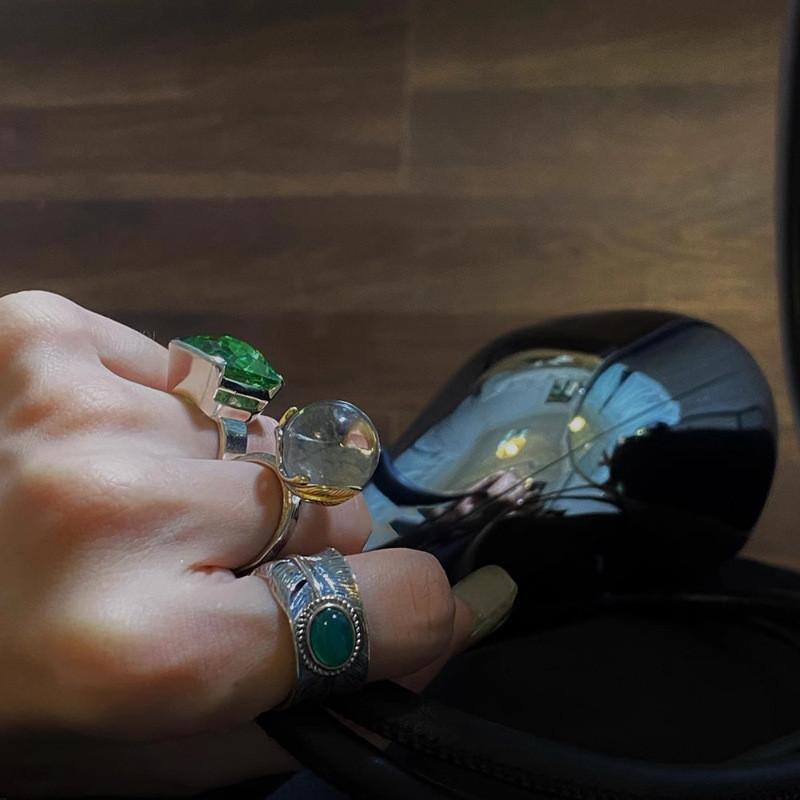 Stunning Vintage Inspired Geometric Open Adjustable Ring For Women Stylish Copper Design