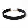 Set Colier Choker 1 Bucata Choker Gotic Clasic din Dantela Catifea Stretch