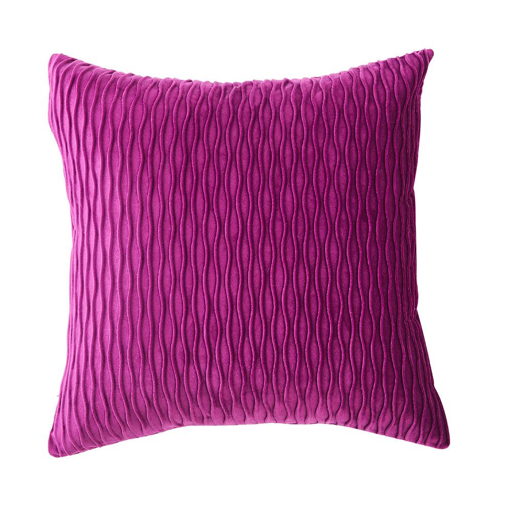 New Solid Color Pillowcase Modern Simple Ins Style Pillowcase Velvet Craft Pillowcase Without Pillow Core