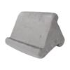 Tablet Pillow Stand Triangular Soft Comfortable Angled Viewing Tablet Reading Pillow Gray