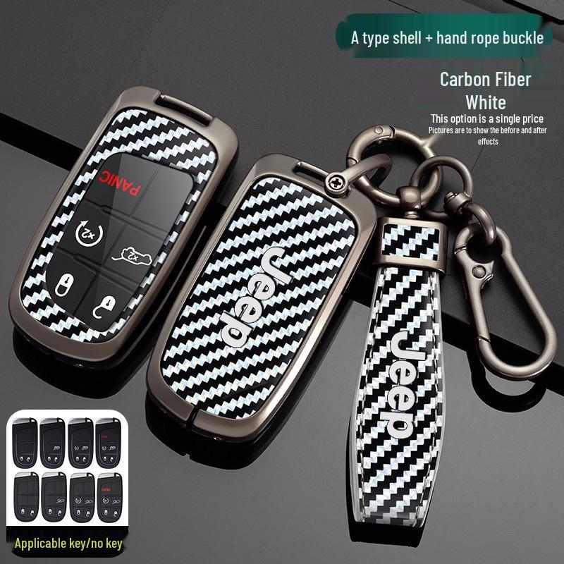 Nyckelfodral för Jeep Compass, Cherokee, Grand Cherokee, Renegade, Commander