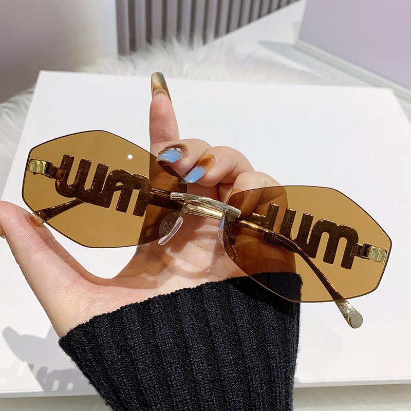 Vintage Diamond Shape Sunglasses With Uv400 Protection For Casual Wear And Outdoor Activities