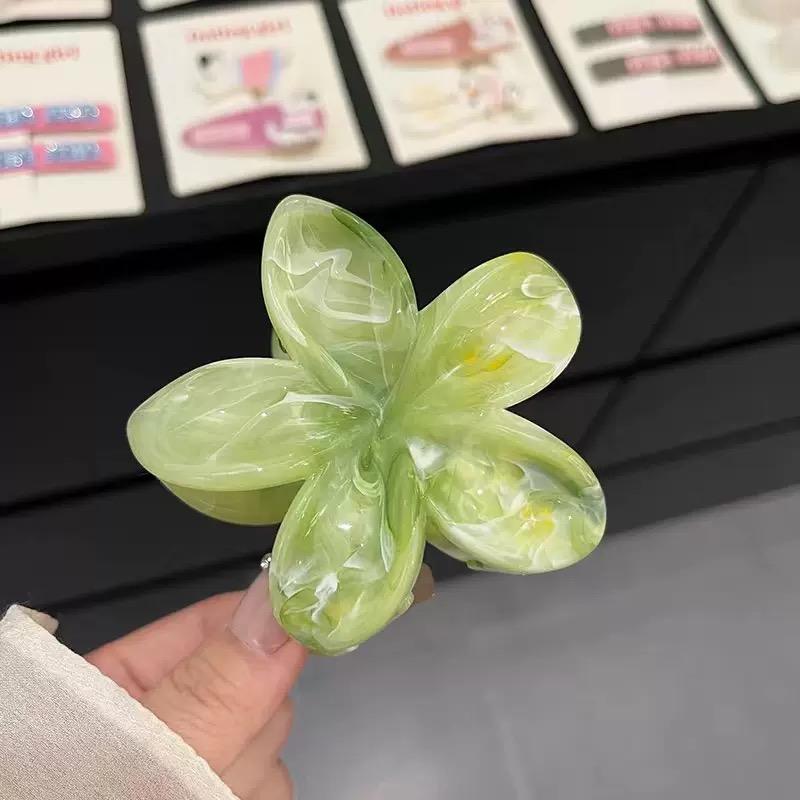 

Элегантные крабы для волос с цветами, заколки для волос, летние цветы, заколка-краб для волос, заколка-акула, заколки-бабочки, модные приморские женские аксессуары для волос