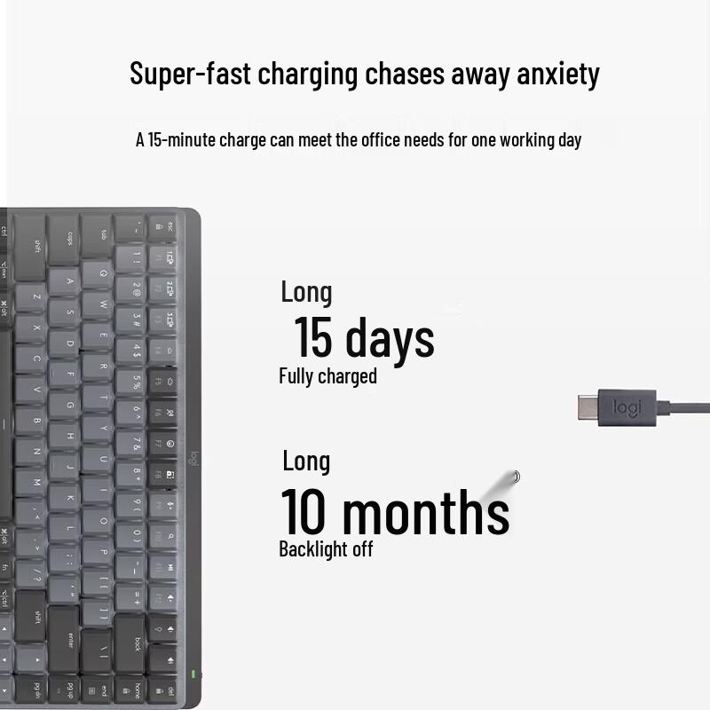 Logitech MX Mechanical Mini Compact Keyboard