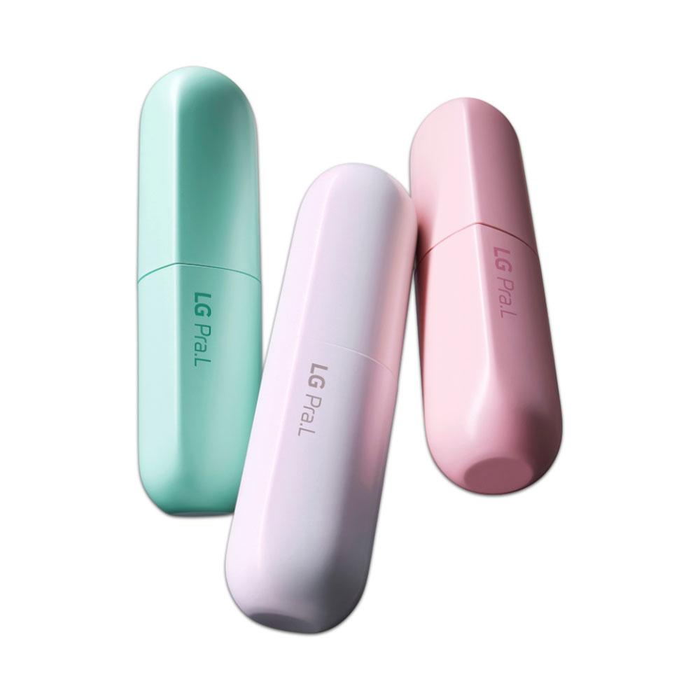 LG Pra.L Super-Foam Galvanic Booster Beauty Device – Mystic White