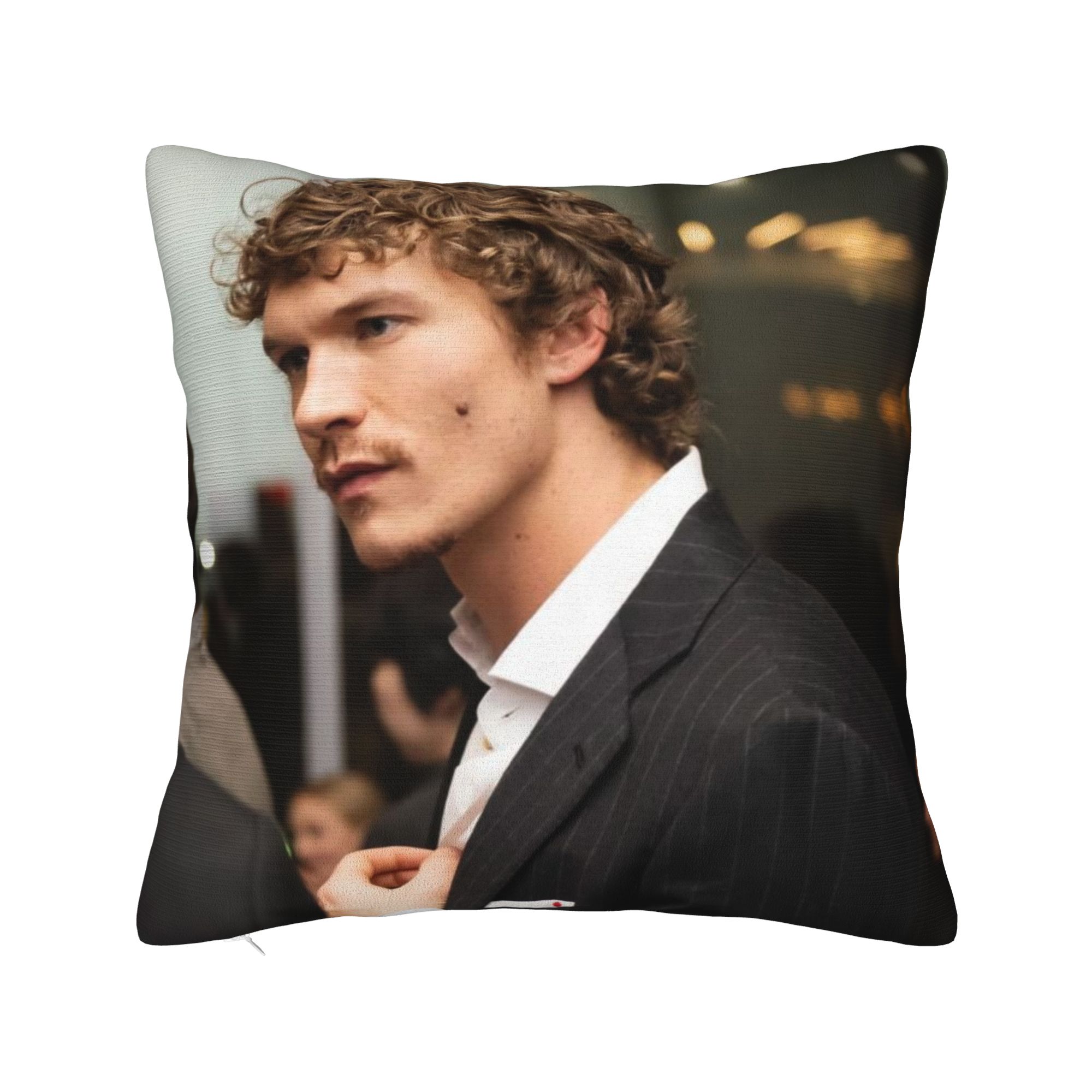 

Decorative Pillowcase Hudson Williams Connor Storrie Heated Rivalry Merch Home Pillow Case Cover Zippered Multi-Size 20x20Inch