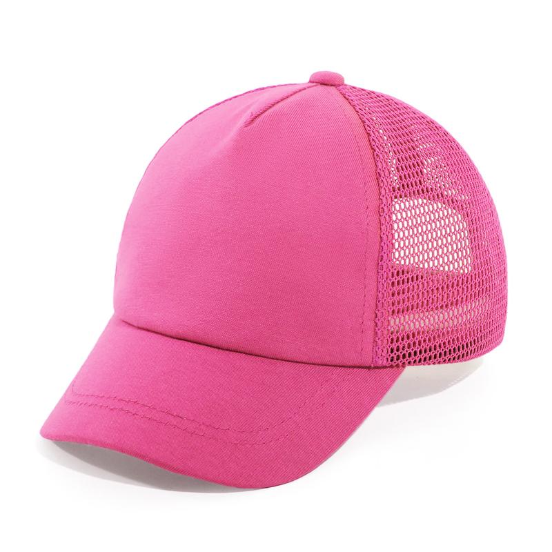 Summer Baby Baseball Cap Mesh Cotton Kids Sun Hat for Boys Girls Accessories Sports Travel Casual Children Baseball Caps 2-5Y