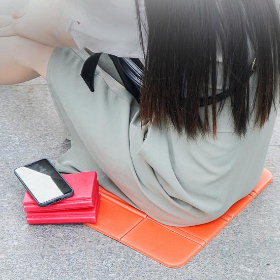 Folding Seat Cushion Portable Waterproof Sitting Mat Lightweight Outdoor Travel Camping Hiking Backpacking Fishing Chair Stadium Seat Pad