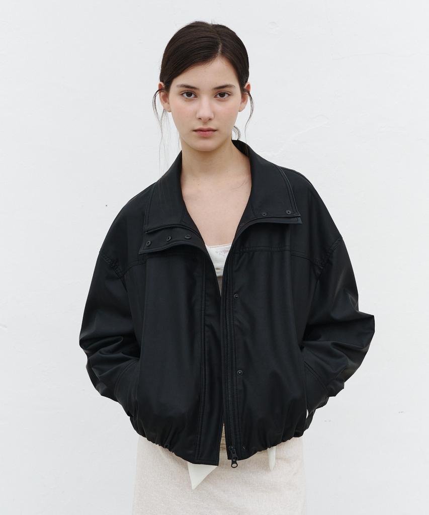 Bcomely Tikva Light Leather Blouson_Black
