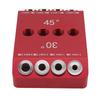 30 45 90 Degree Hole Puncher Multi Angle Woodworking Hole Punch Locator Woodworking DIY Tools