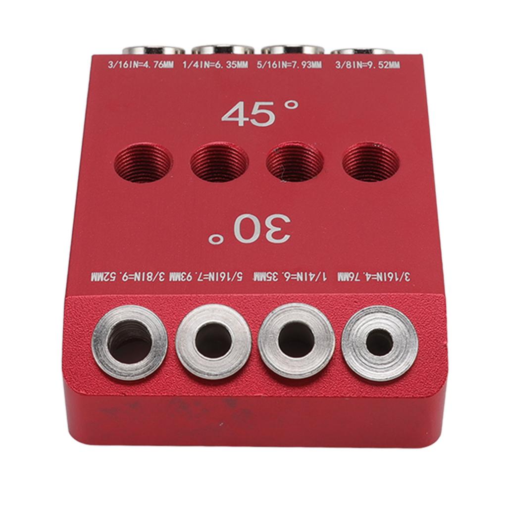 30 45 90 Degree Hole Puncher Multi Angle Woodworking Hole Punch Locator Woodworking DIY Tools
