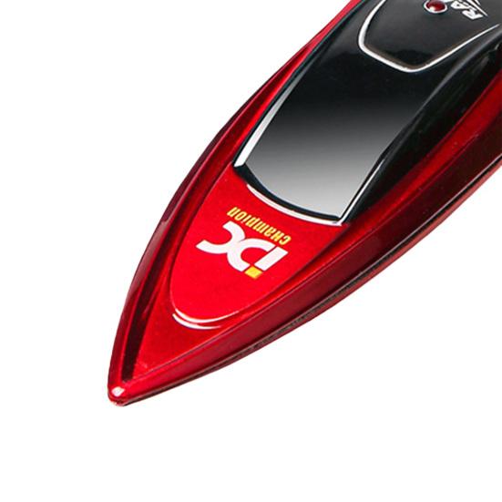 1 Set Remote Control Speedboat USB Rechargeable Waterproof Capsize Protection 360 Degree Tumbling Simulation Model Toys High Speed RC Racing