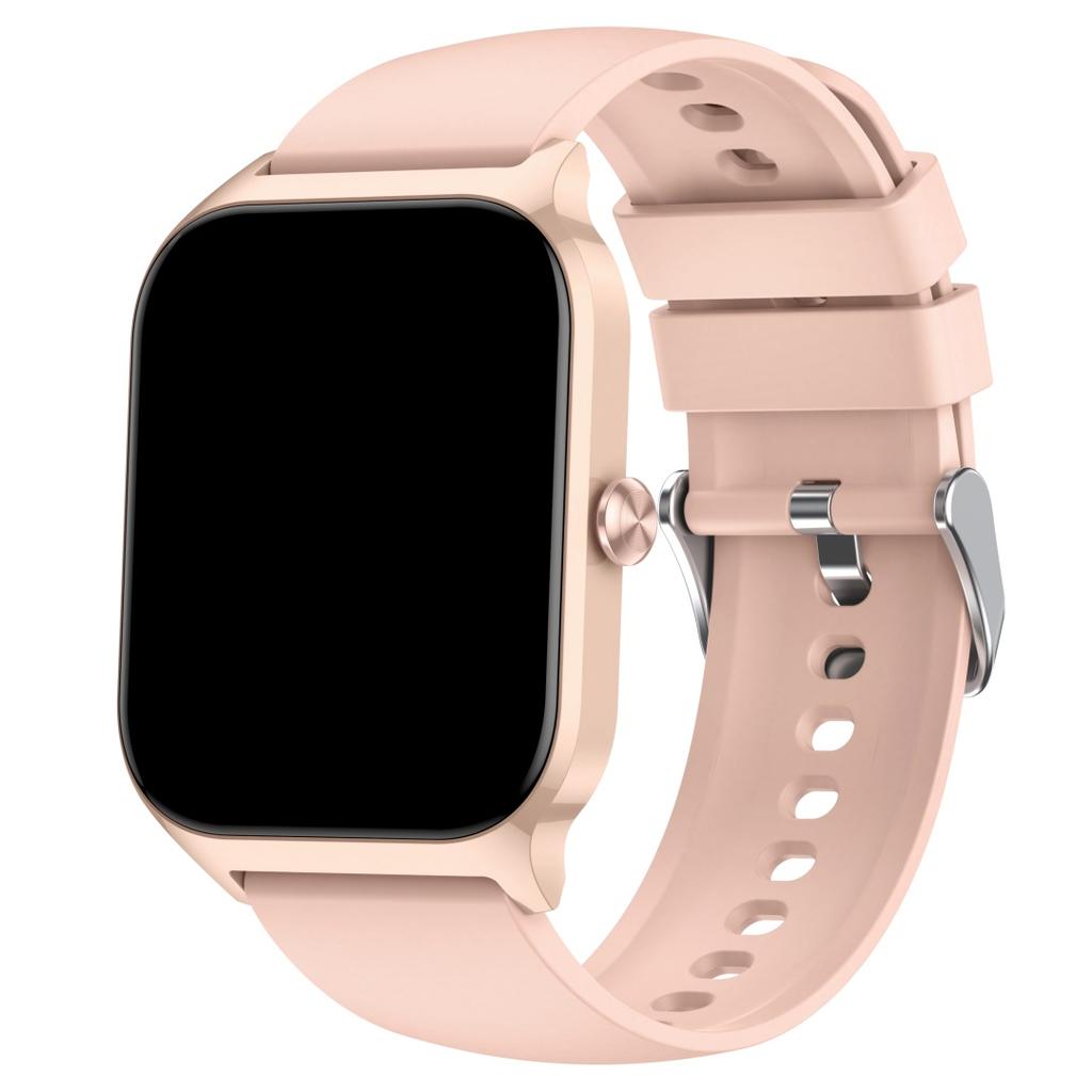 Rainbuvvy P125M Smartwatch 1.85inch TFT 240x284 BLE5.2 300mAh Bluetooth Calling Full Touchscreen Heart Rate Android Fashion Sports Watch