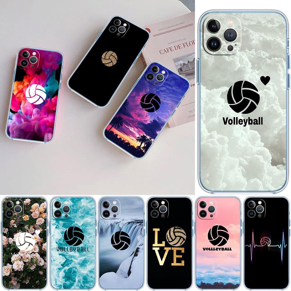 PP63 Volleyball Sport Play Phone Case for LG K22 K30 K40 K40S K41 K42 K50 K50S K51 K51S K52 K61 K62 K71 K92 Q60 Q61 V40 V50 V60