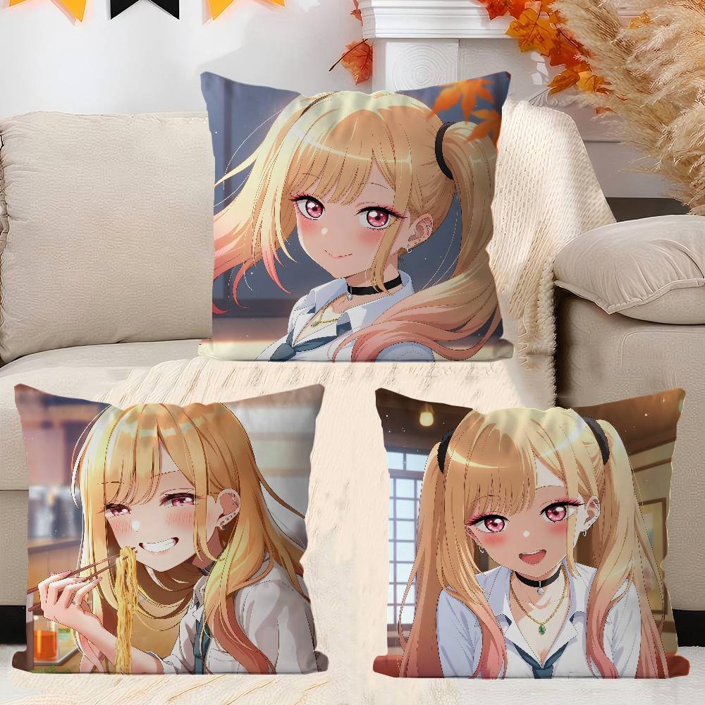 My Dress-Up D-Darling Cushion Cover Pillowcase Upholstery Sofa Throw Pillow Home Decor Pillowcas