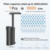 Water Purifier Pump Water Filtration System with 0.01 Micron Water Filter Portable Outdoor