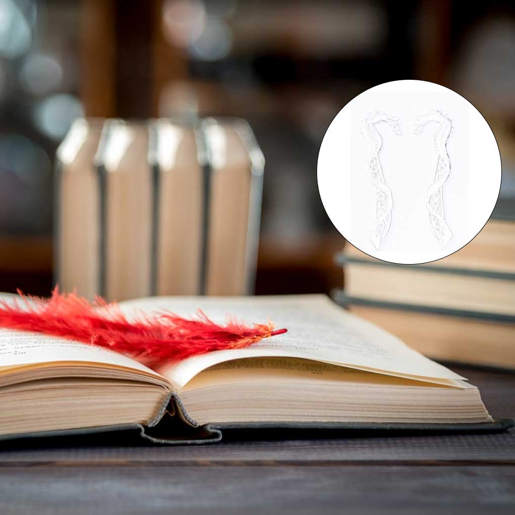 Hair Chopsticks Antique Bronze Decorations Headwear Dragon Pattern Clip Book Label DIY Clasp Jewelry Accessory Gifts for Women