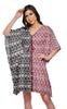 Moomaya Beach Kaftan Dresses For Women Printed Bikini Cover Up Shirt Boho