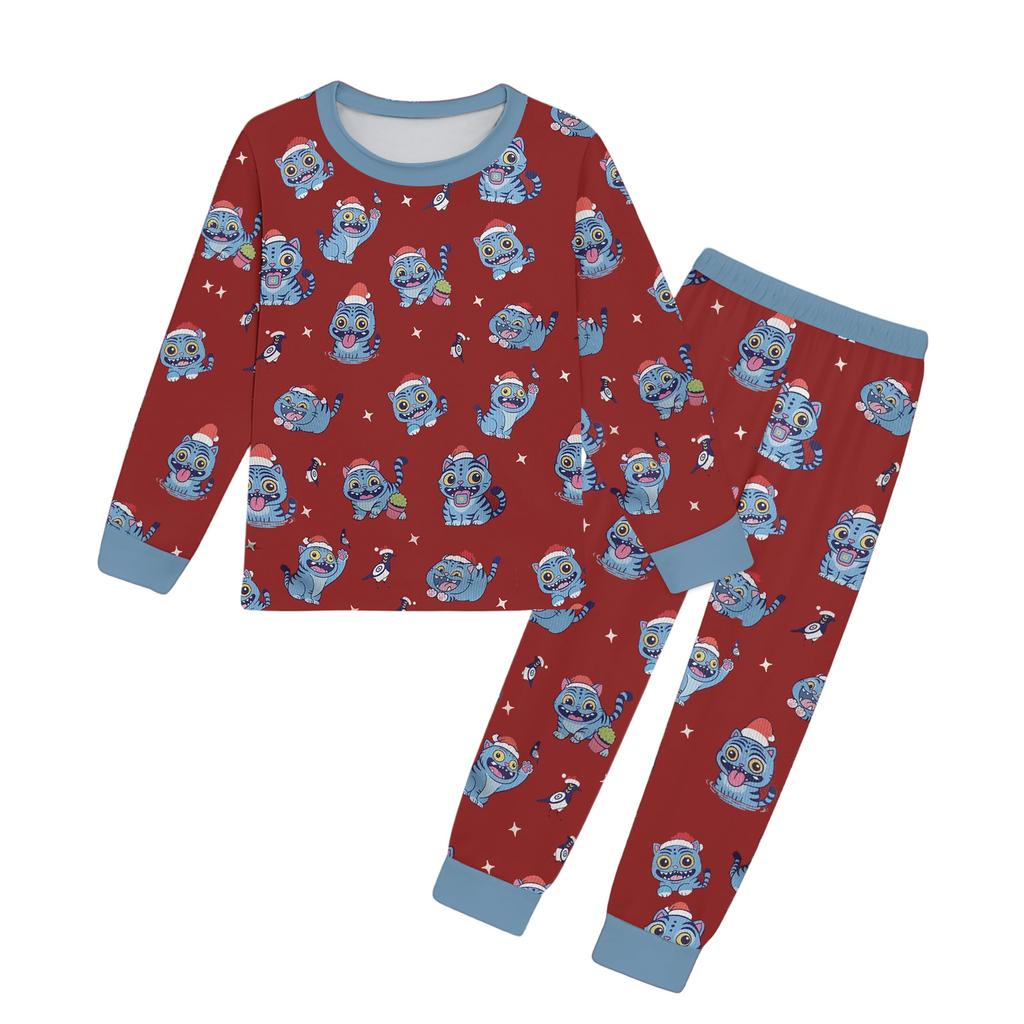 Girls Pants Set Kids Tee Shirt 2PCS Long Sleeve Cartoon Clothing Outfit