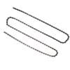 Bike Chain Carbon Steel High Strength 11 Speed Bike Chain with Buckles for Mountain Bikes Road Bikes Grey