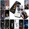 Cover for Samsung Galaxy S20 S22 S21 FE Ultra Plus A07 A17 A15 A16 A25 A57 A37 Phone Case Soccer No 5 B-Bellinghams Football No5