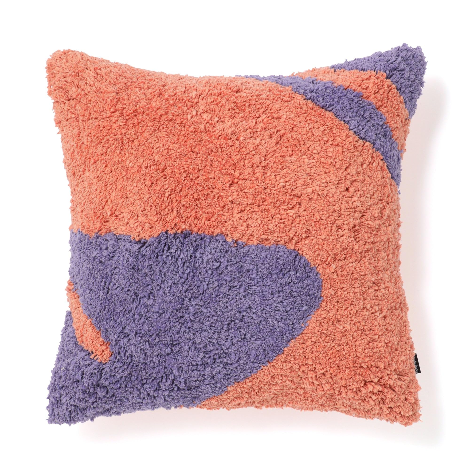 

Francfranc Tufted Drawing Cushion Cover, 45cm x 45cm, Orange (C-059) - Perfect for interior decoration, housewarmings, or as a gift.