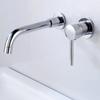 Brushed Gold/Black Basin Faucet Concealed Wall Mounted For Bathroom Faucets Bath Basin Sink Tap Bathtub Hot And Cold Water Mixer