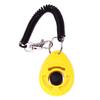 Pet Trainer Oval Shape Elastic ABS Dog Training Clicker for Outdoor