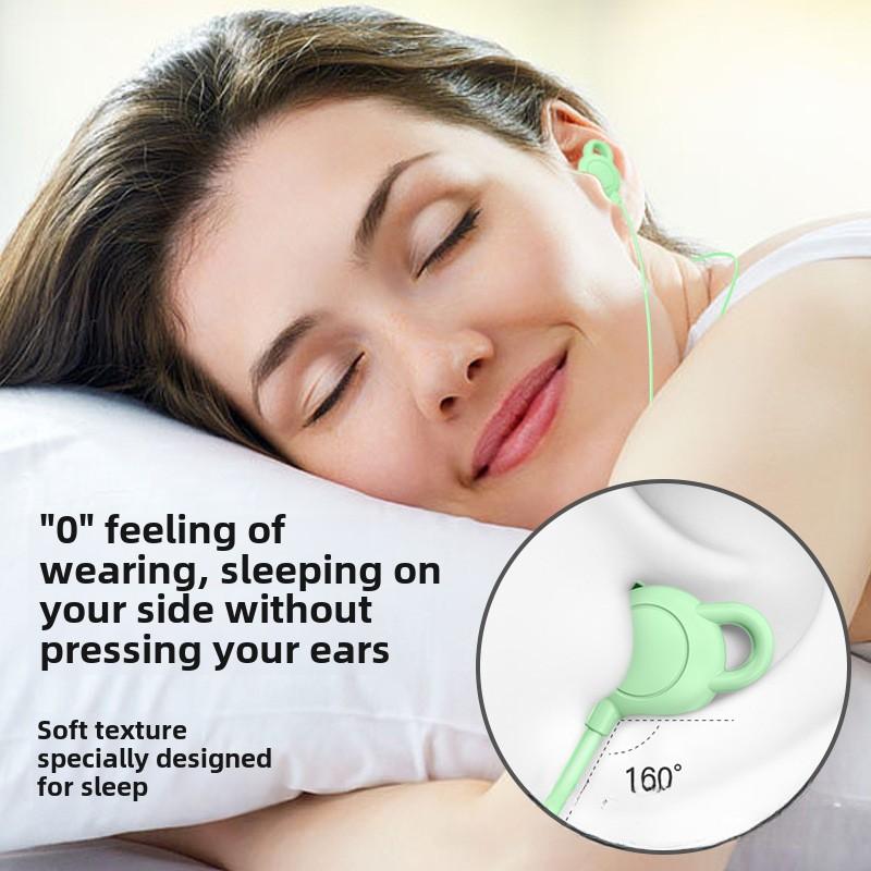 Casque Bluetooth sans fil pour le sommeil, confortable et sans douleur, sommeil latéral sans pression, casque antibruit pour le sport et la course à pied