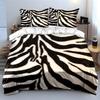 Zebra Print Three-Piece Decor Set Multiple Sizes Kid'S And Adults' Bedroom Exquisite 3Pc Bedding Set, Gift