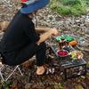 ZISIZ Outdoor Folding Mesh Camping Table