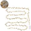 Flexible Copper Wire Leaf Lights Leaves Warm White Led Golden Battery Operated Fairy Silver Romantic Cool Decorative Cozy String